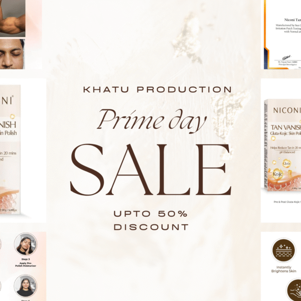 Key benefits of NICONI Tan Vanish Gluta-Kojic Skin Polish for instant tan removal and glowing skin